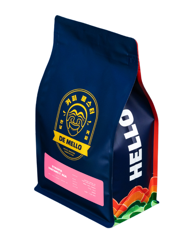De Mello Ethiopia Habtamu F. Aga 2lb Coffee Beans