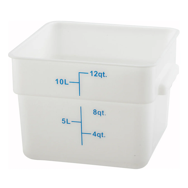 Food Storage Container 12 Qt, Translucent - PTSC-12