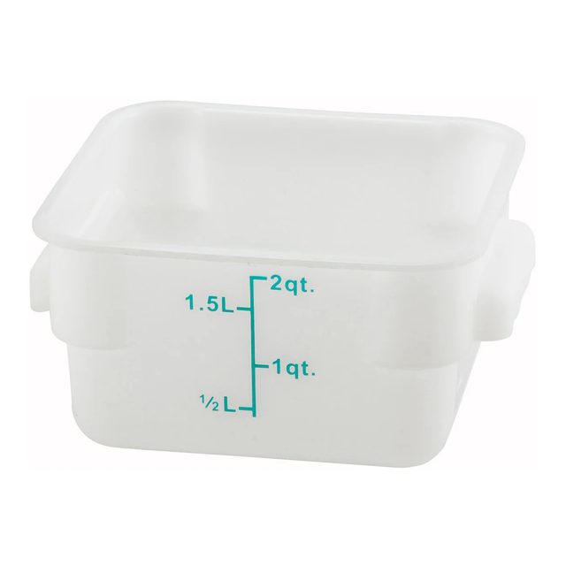 Food Storage Container 2 Qt, Translucent - PTSC-2