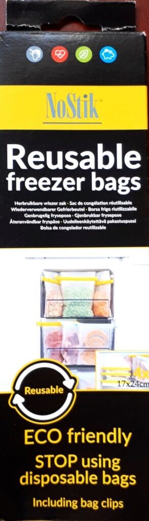Reusable Freezer Bags 4/Pk - PLA0439