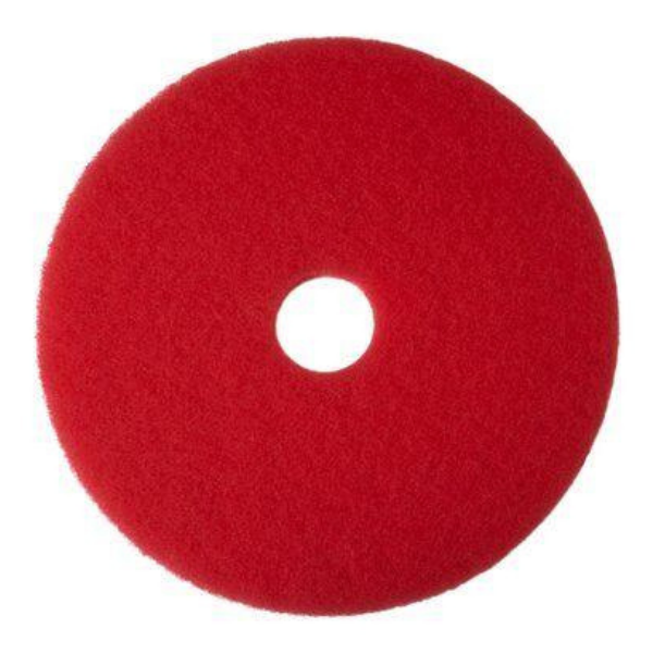 3M 5100 Red Buffing Pad 14" 7000000678