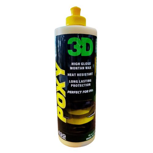 3D Poxy Car Wax, 16oz - 422OZ16