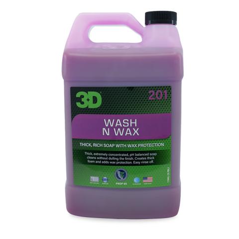 3D Wash N Wax, 4L - 201G01