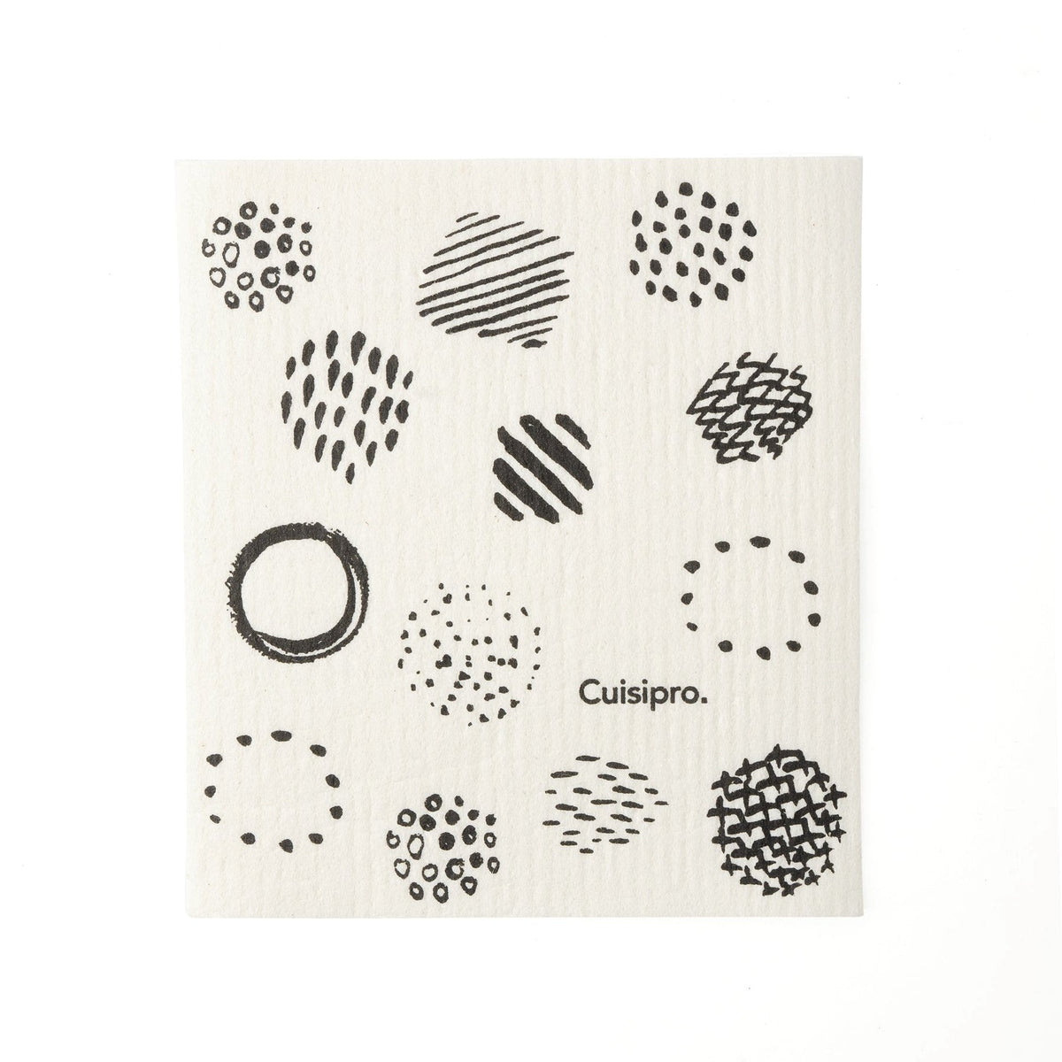 Cuisipro All Purpose Eco-Cloth, Black Circles - 747947