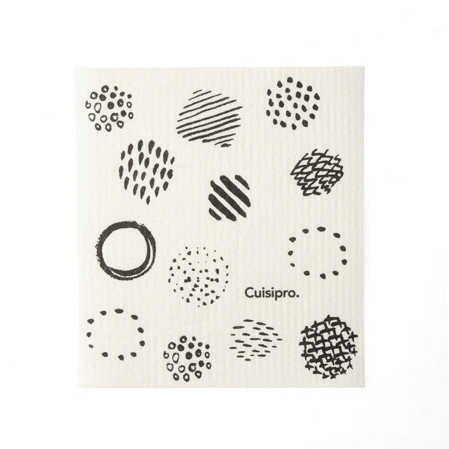 Cuisipro All Purpose Eco-Cloth, Black Circles - 747947