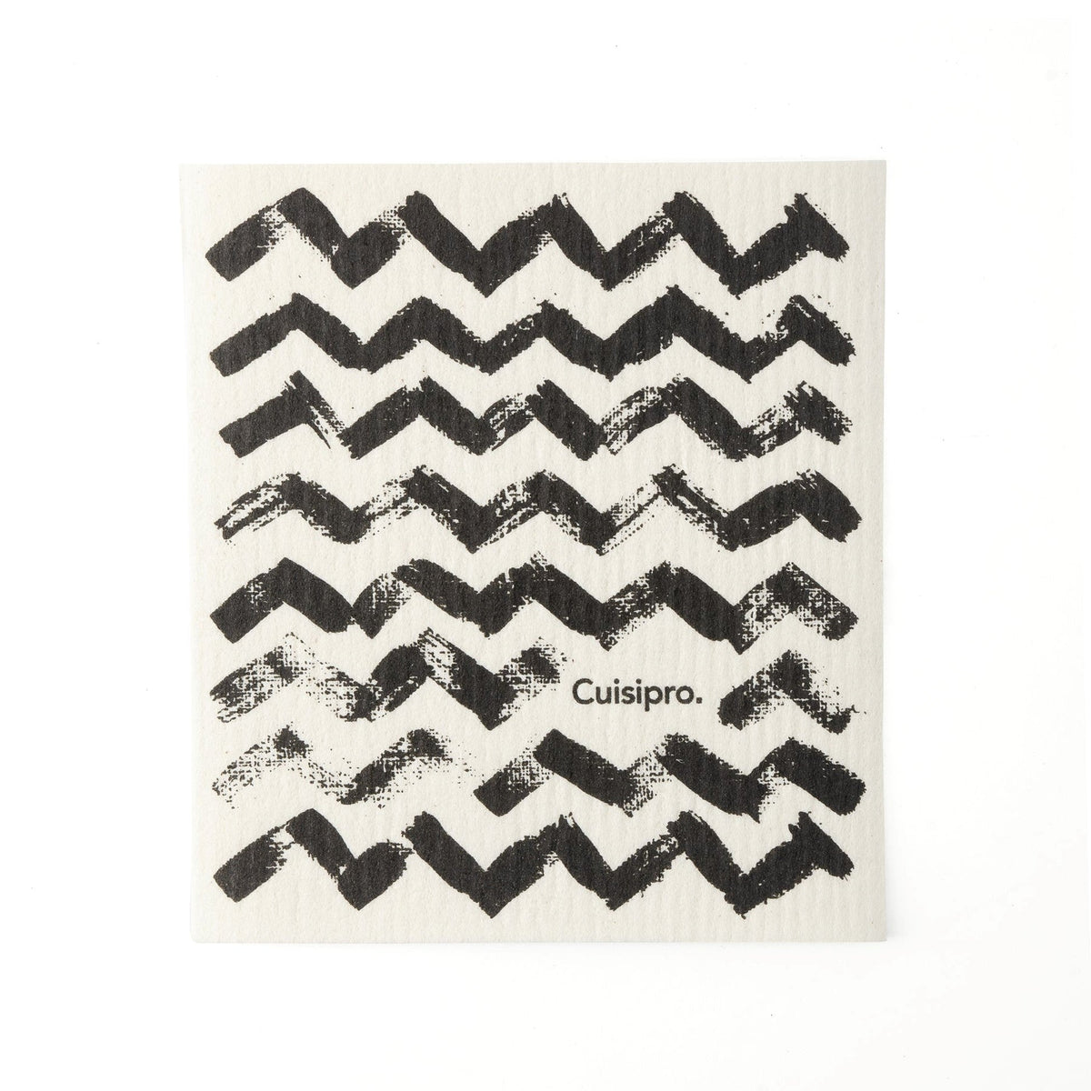 Cuisipro All Purpose Eco-Cloth, Black ZigZig - 747944