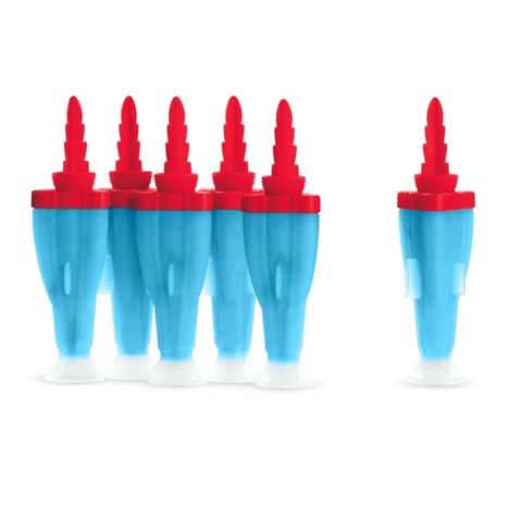 Cuisipro Snap-Fit Rocket Pop Molds, Set of 6 - 837455