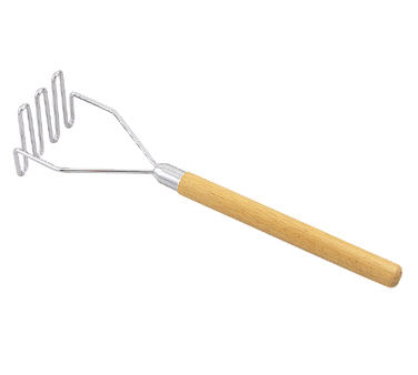 Potato Masher 18" with Wood Handle - 1618