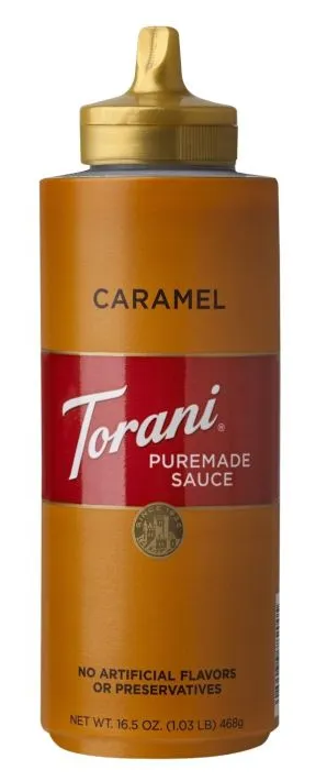 Torani Caramel Sauce, 16.5oz - 342700