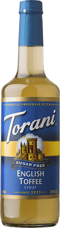 Torani Sugar Free English Toffee Syrup, 750 ml - 340720