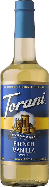 Torani Sugar Free French Vanilla 750 Ml