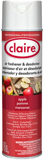 Apple Dry Air Freshener & Fabric Deodorizer 10oz Aerosol -CL161