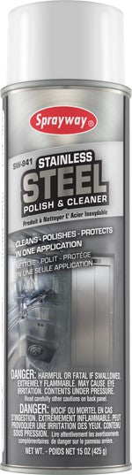Stainless Steel Polish & Cleaner 20oz Aerosol-SW841