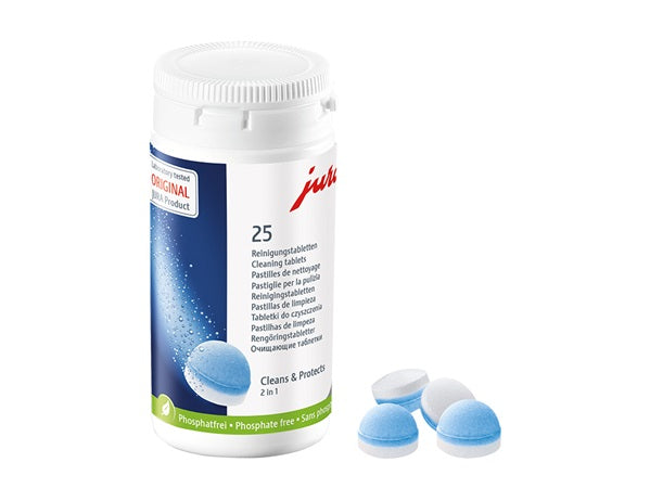 Jura 2-Phase Cleaning Tablets, 25Pk - 62535