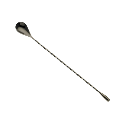 Barfly Classic Bar Spoon 12", Black, Tear Drop - M37012BK