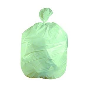 Garbage Bags 22 x 24 Light, Green, 500/Cs - 2224V