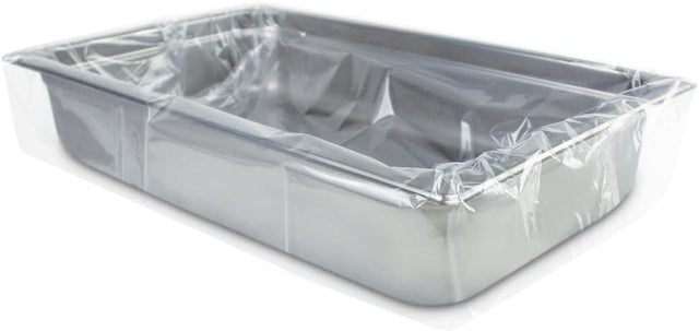 Pansaver Disposable Pan Liners 1/2 Size 2-1/2"D, 100/Pkg - 42637