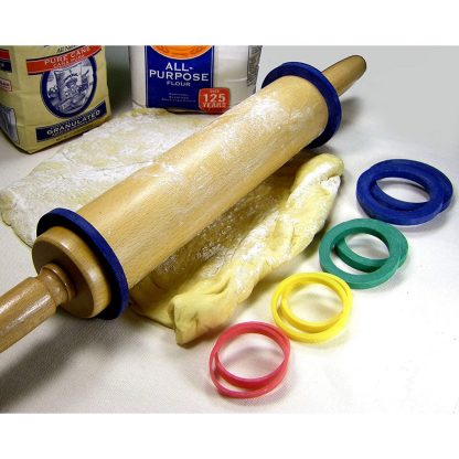Evendough Bands Rolling Pin Rings, 8Pk - RW1275
