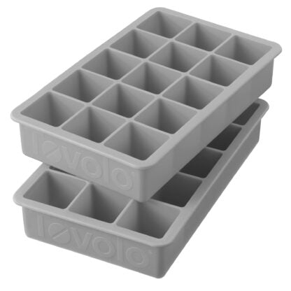 Perfect Cube Ice Trays, 2Pk, Oyster - TV22017-201