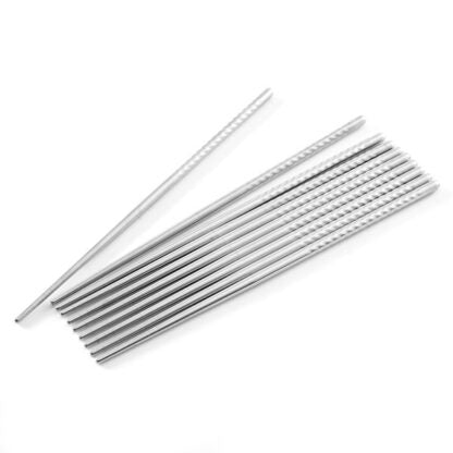 Chopsticks, Stainless Steel, 5Pr - NP1898