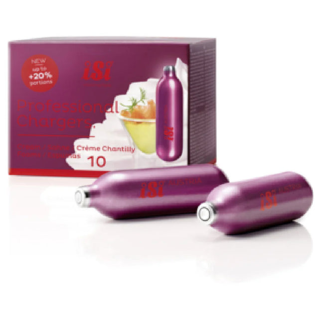 Whipped Cream Chargers N2O, 10pk - ISI 070299