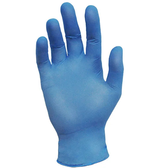 Blurite X-Large 999 Nitrile Blue Examination Gloves Powder Free - 100X10