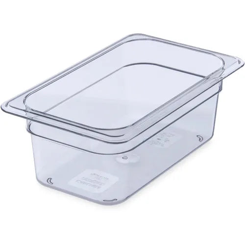 Insert Pan 1/4 Size 4"D, Clear - 3068107