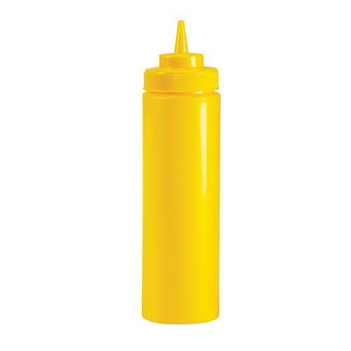 Squeeze Bottle 16 oz Wide Mouth Yellow - 57801617