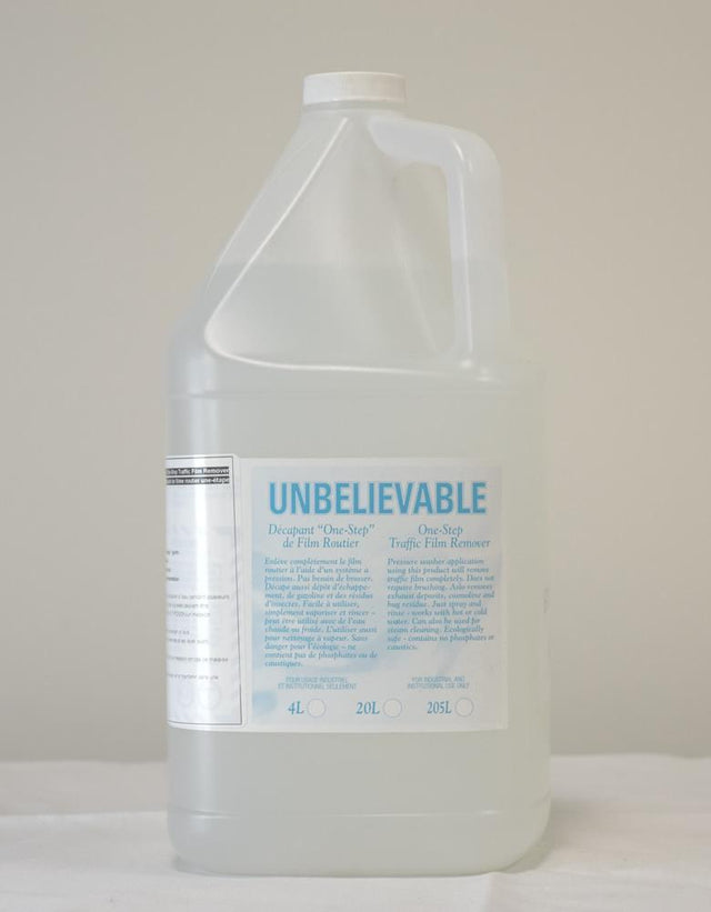 Unbelievable 4L Traffic Film Remover - 2016UNB