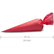 Disposable Piping Bag, Red Hot, 24" - PB-2400R