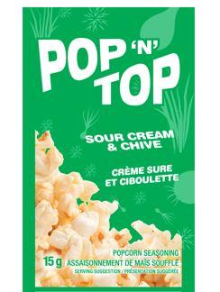 Pop ‘N’ Top Snack Seasoning, Sour Cream & Chives 50/Pkg  367141