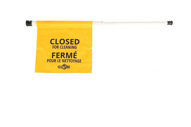 Closed For Cleaning Sign  English/French - 7115