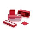 Microplane Garlic Mincer and Slicer Set, Red - 48148