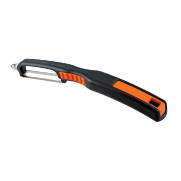 Swissmar Double Edge Peeler, Black & Orange  00466BO