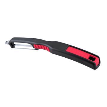 Swissmar Double Edge Peeler, Black & Red  00466BR
